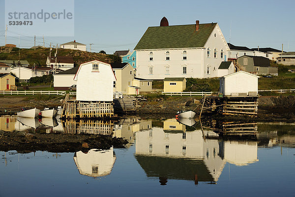 Häuser und Hafen von Twillingate  Newfoundland  Neufundland  Kanada