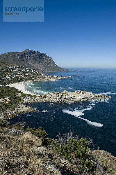 Llandudno und Küste südlich von Kapstadt  Südafrika  Afrika