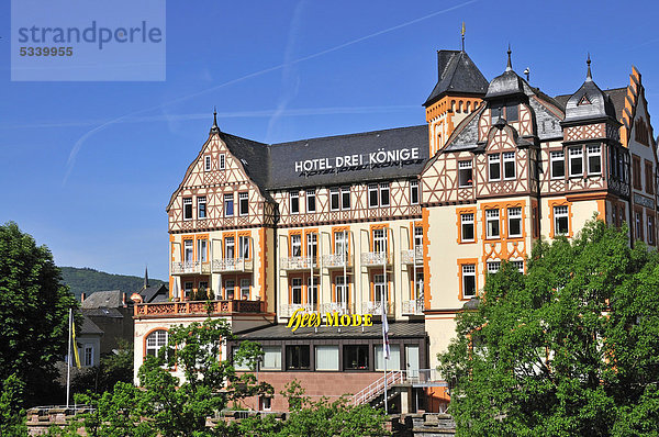 Hotel Drei Könige  Bernkastel-Kues  Rheinland-Pfalz  Deutschland  Europa