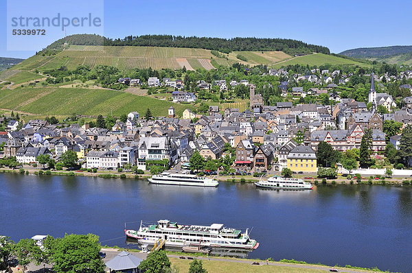 Europa Deutschland Rheinland-Pfalz Traben-Trarbach