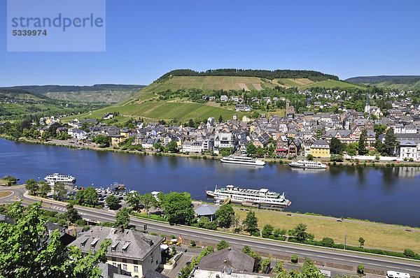 Europa Deutschland Rheinland-Pfalz Traben-Trarbach