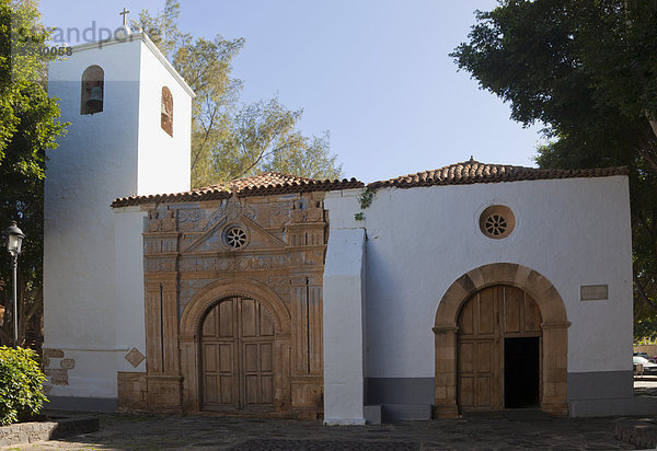 Die Kirche von Pajara  Fuerteventura  Kanaren  Spanien  Europa