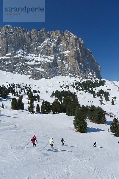 Trentino Südtirol Italien Grödnertal Dolomiten