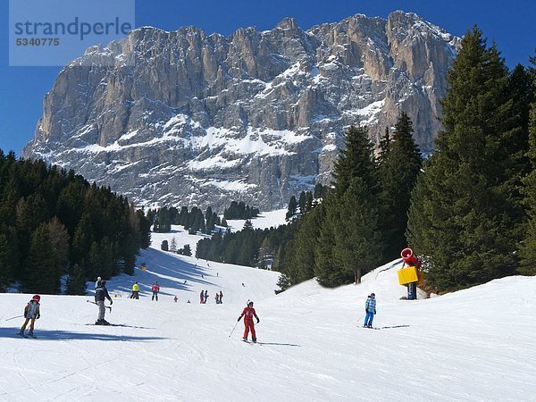 Trentino Südtirol Italien Grödnertal Dolomiten