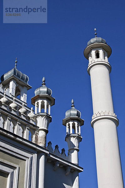 Minarett der Ahmadiyya-Moschee  Wilmersdorfer Moschee  Berliner Moschee  älteste Moschee Deutschlands  1924 - 1928  Berlin  Deutschland  Europa