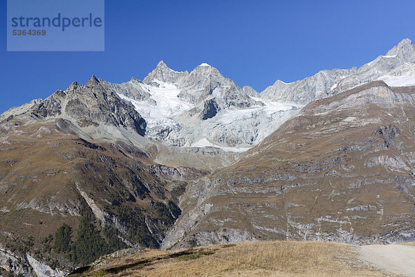 Europa Schweiz Zermatt Kanton Wallis