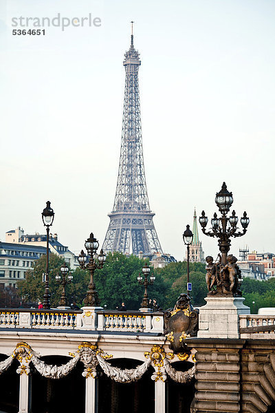 Pont Alexandre III  Brücke über die Seine  Paris  Frankreich  Paris