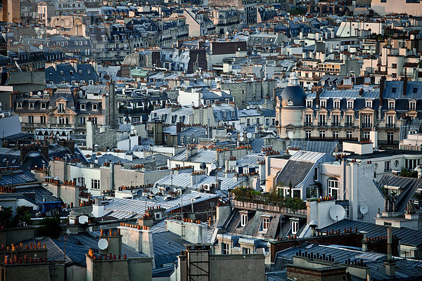 Paris Hauptstadt Frankreich Europa Brücke Ansicht Triumphbogen