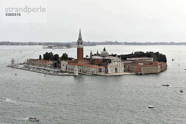 San Giorgio Maggiore  erbaut von Andrea Palladio 1565  UNESCO-Weltkulturerbe  Venedig  Venetien  Italien  Europa