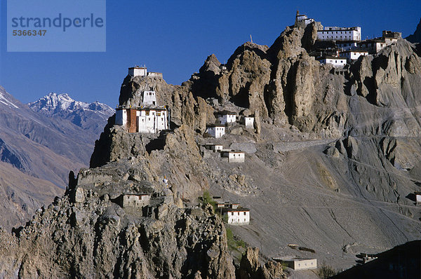Dankar Gompa  buddhistisches Kloster in Spiti  Dankar Gompa  Himachal Pradesh  Indien  Asien