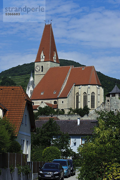 Wehrkirche  Weißenkirchen  Wachau  Niederösterreich  Österreich  Europa