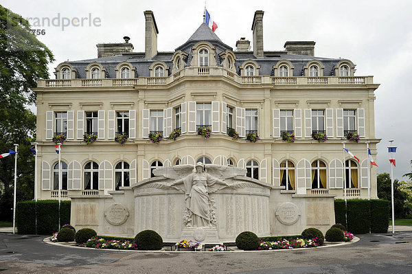 Hotel de Ville  Rathaus  …pernay  Champagne  Marne  Frankreich  Europa  ÖffentlicherGrund