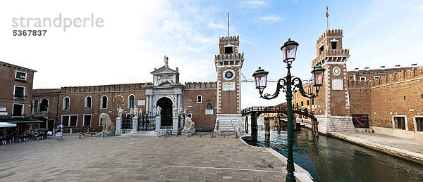 Torri del Arsenale  Venedig  Italien  Europa