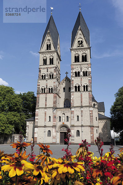 Kastor Kirche  Koblenz  Rheinland-Pfalz  Deutschland  Europa