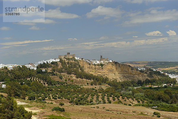 Bergdorf  Rota  Andalusien  Spanien  Europa