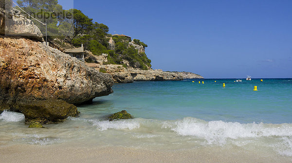 Strand Cala Llombards  Mallorca  Spanien  Europa
