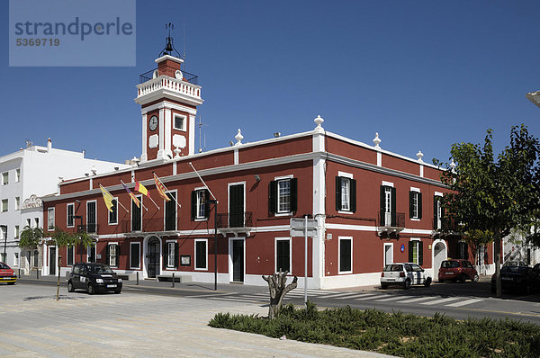 Rathaus  Es Castell  Menorca  Balearen  Spanien  Europa
