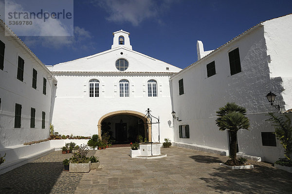 Kloster auf El Toro  Menorca  Balearen  Spanien  Europa