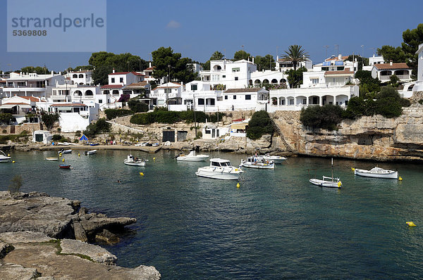 Cala d'Alcalfar  Alcalfar  Menorca  Balearen  Spanien  Europa