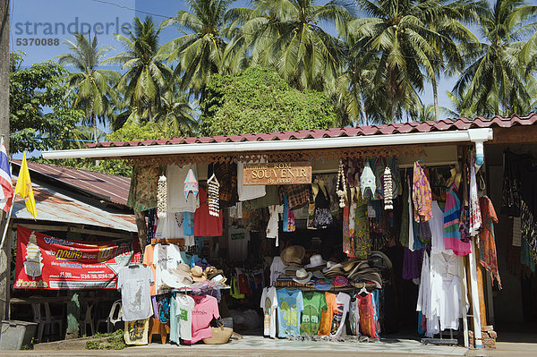 Dorf Souvenir Laden Südostasien Asien verboten Thailand Phang Nga