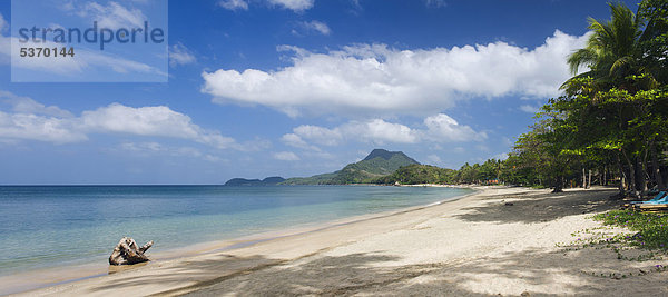 Sandstrand  Golden Pearl Beach  Insel Ko Jum oder Ko Pu  Krabi  Thailand  Südostasien  Asien