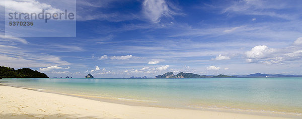Sandstrand  Insel Ko Kradan  Trang  Thailand  Südostasien  Asien