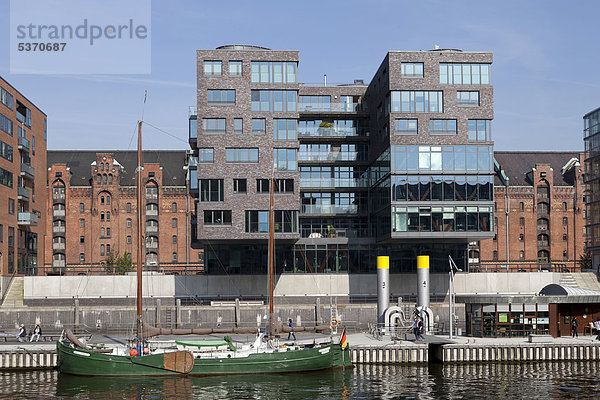 Sandtorkai  Hafencity  Hamburg  Deutschland  Europa