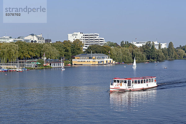 Außenalster  Hamburg  Deutschland  Europa