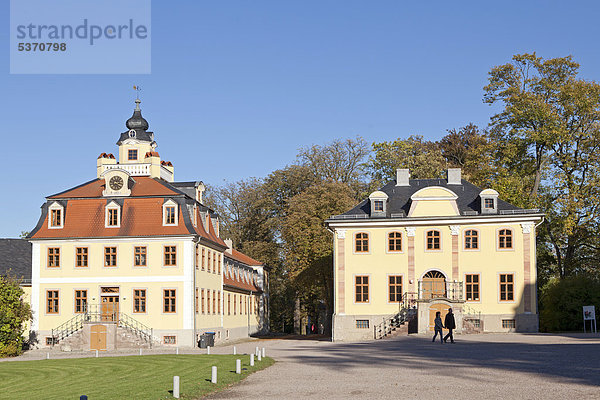 Wirtschaftsgebäude  Schloss Belvedere  Weimar  Thüringen  Deutschland  Europa  ÖffentlicherGrund