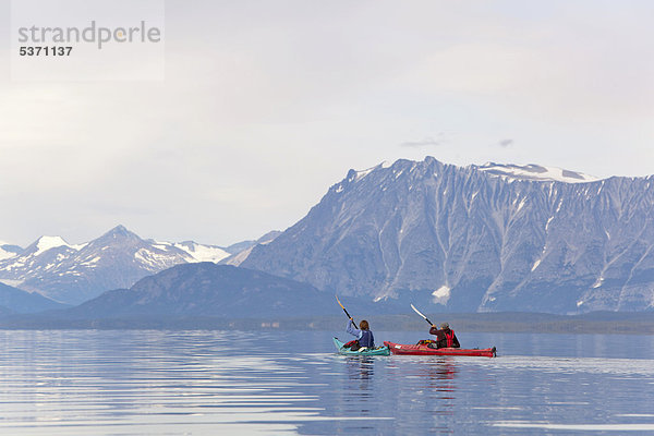 Amerika paddeln Kajakfahrer British Columbia Kanada