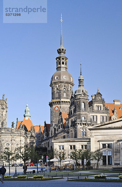 Residenzschloss  Dresden  Sachsen  Deutschland  Europa
