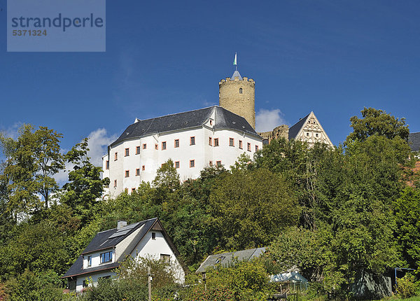 Burg Scharfenstein  Drebach  Sachsen  Deutschland  Europa