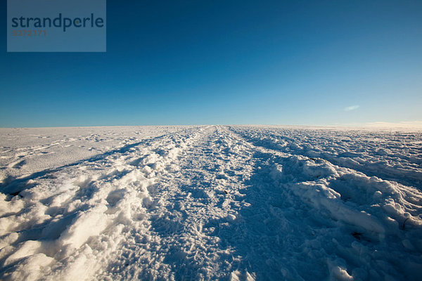 Schneebedeckte Hügel  Warrington  Großbritannien