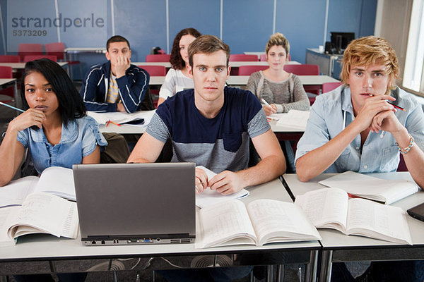 Studenten in Klasse
