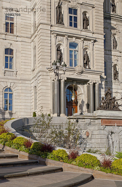 Parlamentsgebäude oder Nationalversammlung von Quebec  Quebec City  Quebec  Kanada