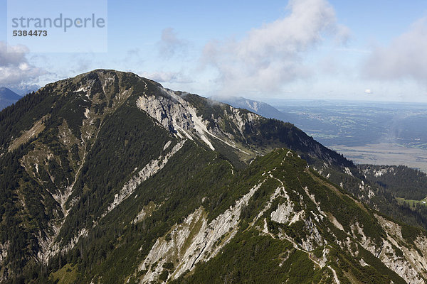 Heimgarten  Blick vom Herzogstand  Oberbayern  Bayern  Deutschland  Europa  ÖffentlicherGrund