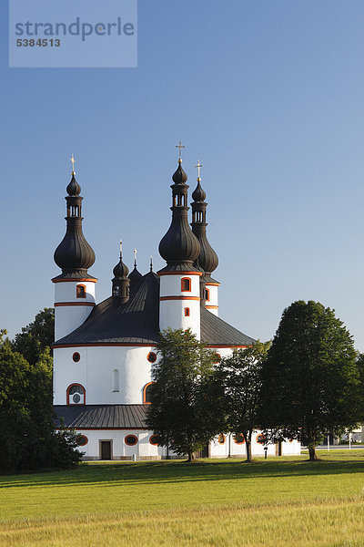Dreifaltigkeitskirche Kappl  Waldsassen  Oberpfalz  Bayern  Deutschland  Europa  ÖffentlicherGrund