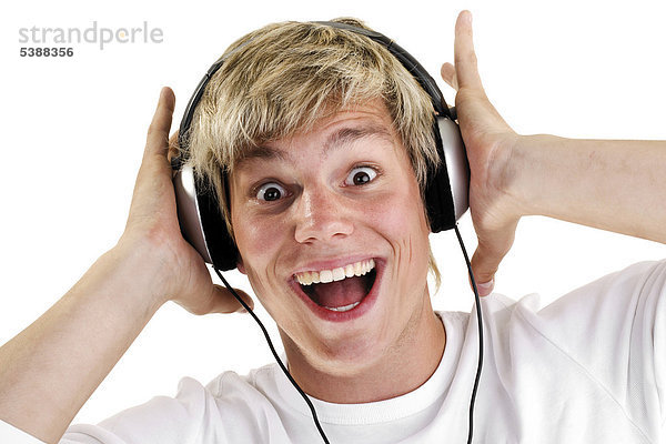 DJ mit Kopfhörer