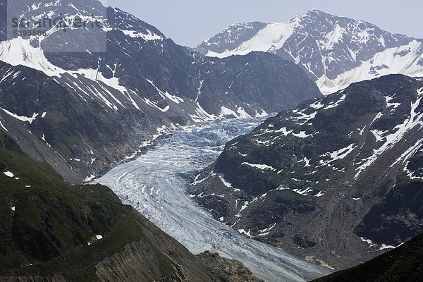 Gepatschgletscher  Kaunertal  Tirol  Österreich  Europa