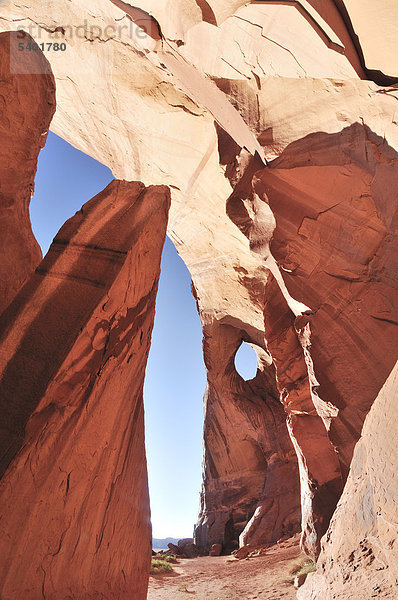 Ausgeblendet Arch  Navajo Indian Reservation  Kalifornien  Denkmal-Senke  Tribal Park  Arizona  USA  USA  Amerika