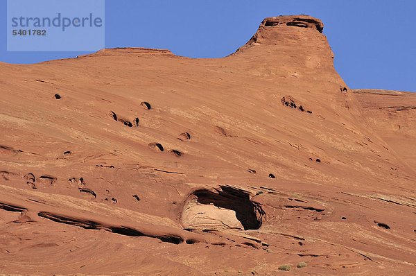 Wüste  Landschaft  Navajo Indian Reservation  Monument Valley Tribal Park  Arizona  USA  USA  Amerika