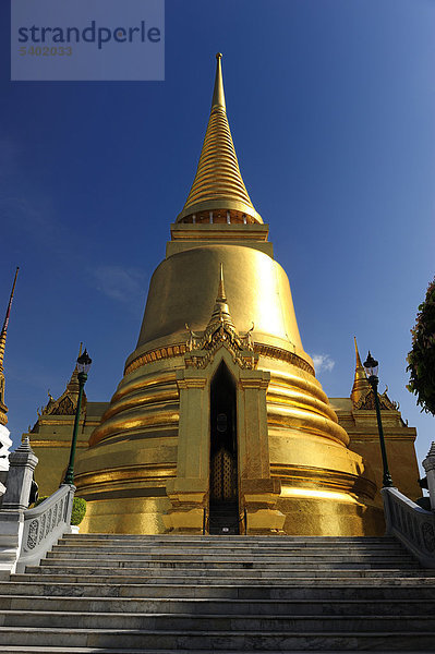 Bangkok Hauptstadt gold Stadt Großstadt Asien Chedi alt Thailand