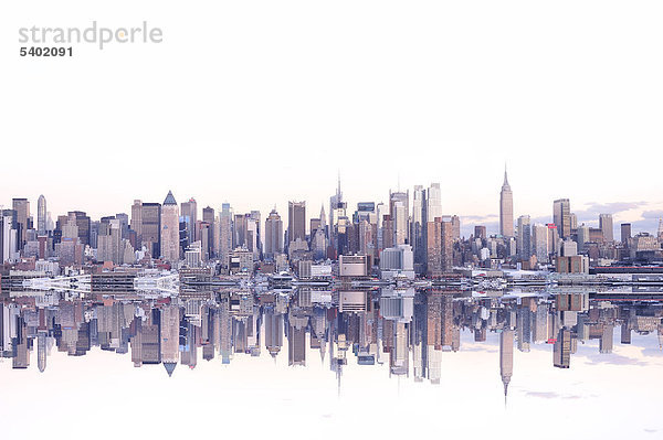 Skyline  Midtown  Manhattan  New York  USA  USA  America  panorama