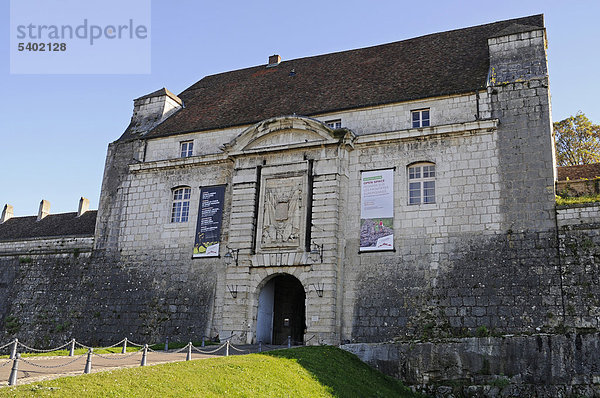 La Citadelle  Zitadelle  Festungsanlagen von Vauban  UNESCO Weltkulturerbe  Besancon  Departement Doubs  Franche-Comte  Frankreich  Europa  ÖffentlicherGrund