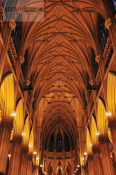 St. Patricks  Kathedrale  5th Avenue  Manhattan  New York  USA  USA  America  Interieur