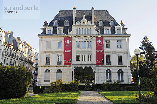 Grand Hotel des Bains  Besancon  Departement Doubs  Franche-Comte  Frankreich  Europa  ÖffentlicherGrund