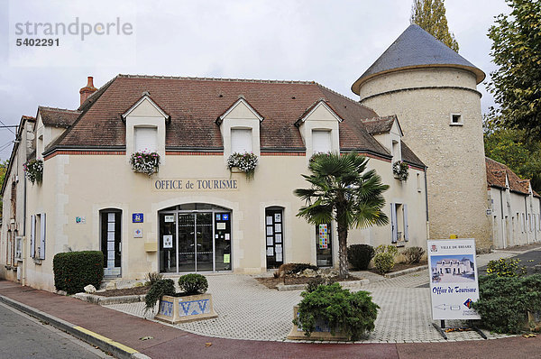 Touristeninformation  Briare  Departement Loiret  Centre  Frankreich  Europa  ÖffentlicherGrund