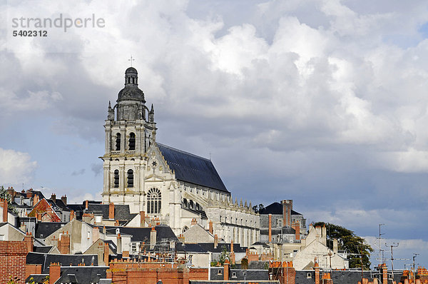 Kathedrale Saint-Louis  Blois  Departement Loir-et-Cher  Centre  Frankreich  Europa  ÖffentlicherGrund