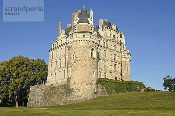 Chateau Brissac Schloss  Brissac-Quince  Angers  Departement Maine-et-Loire  Pays de la Loire  Frankreich  Europa