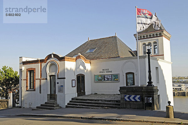 Musee Jules Verne Museum  Nantes  Departement Loire-Atlantique  Pays de la Loire  Frankreich  Europa  ÖffentlicherGrund